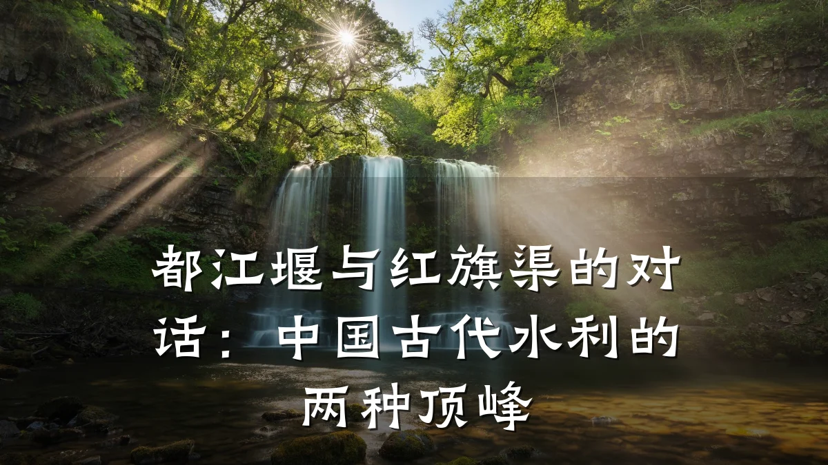 都江堰与红旗渠的对话：中国古代水利的两种顶峰