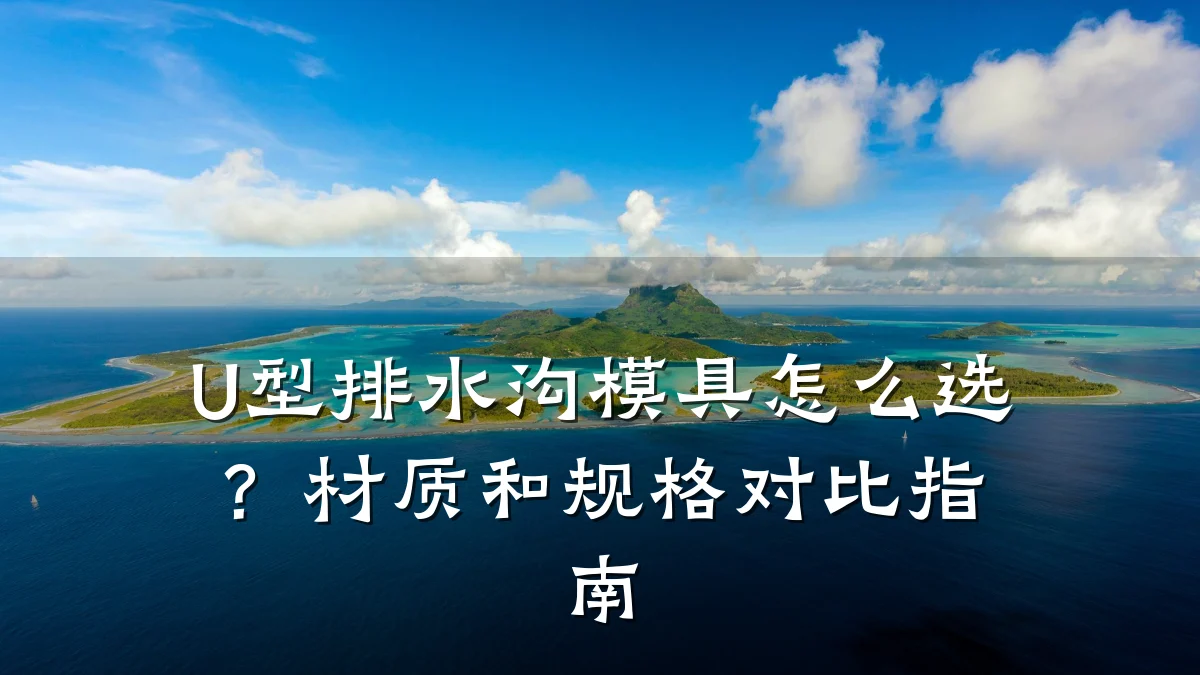 U型排水沟模具怎么选？材质和规格对比指南