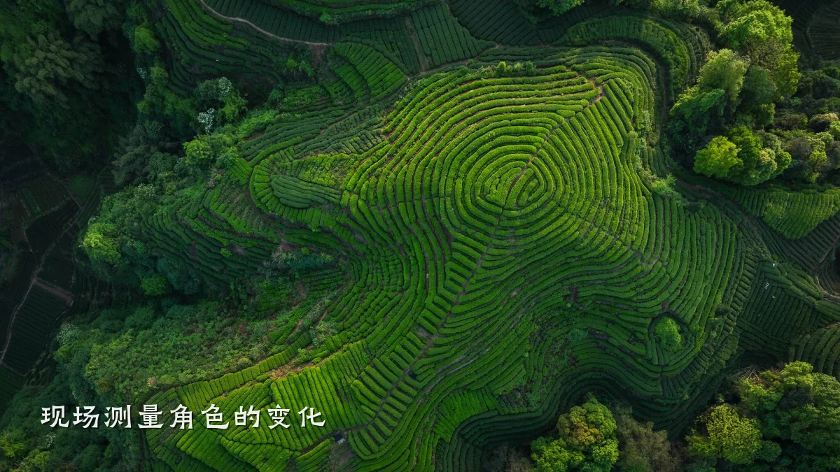 现场测量角色的变化