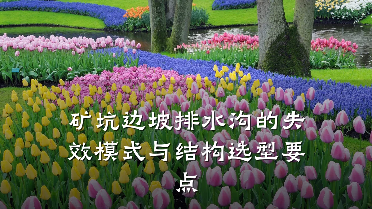 矿坑边坡排水沟的失效模式与结构选型要点