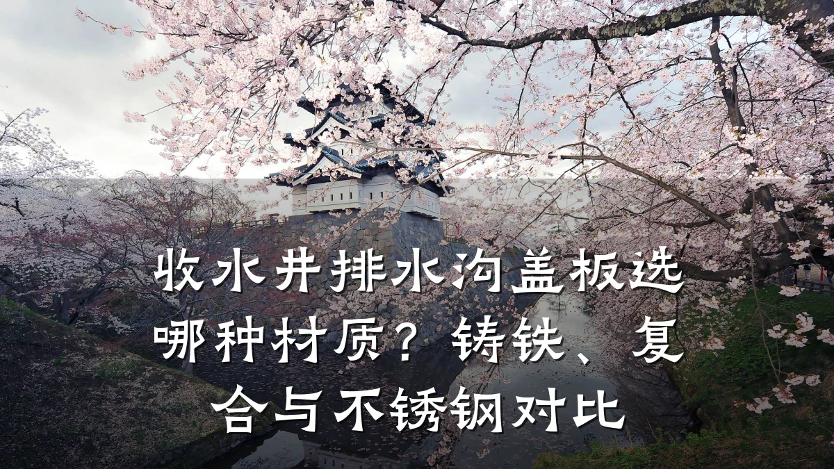 收水井排水沟盖板选哪种材质？铸铁、复合与不锈钢对比