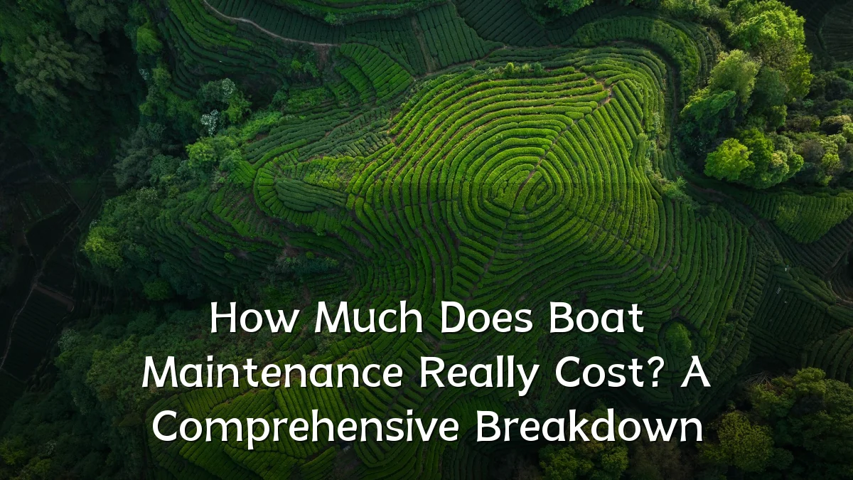 How Much Does Boat Maintenance Really Cost? A Comprehensive Breakdown