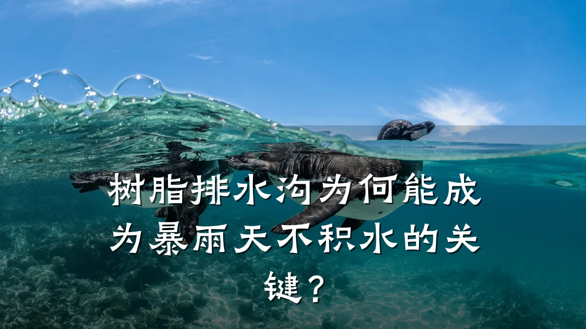 树脂排水沟为何能成为暴雨天不积水的关键?