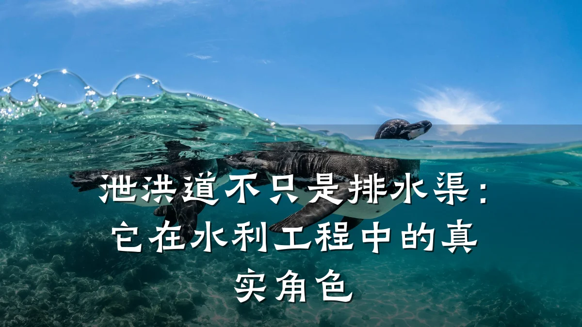 泄洪道不只是排水渠：它在水利工程中的真实角色
