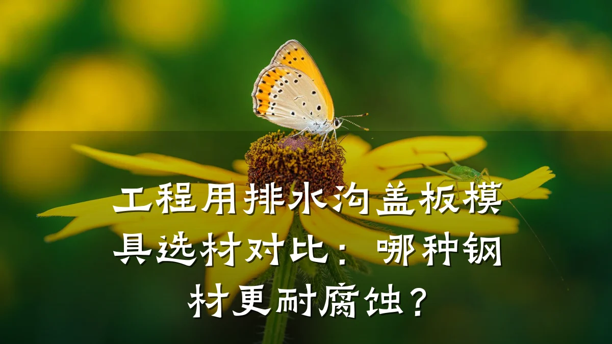 工程用排水沟盖板模具选材对比:哪种钢材更耐腐蚀?
