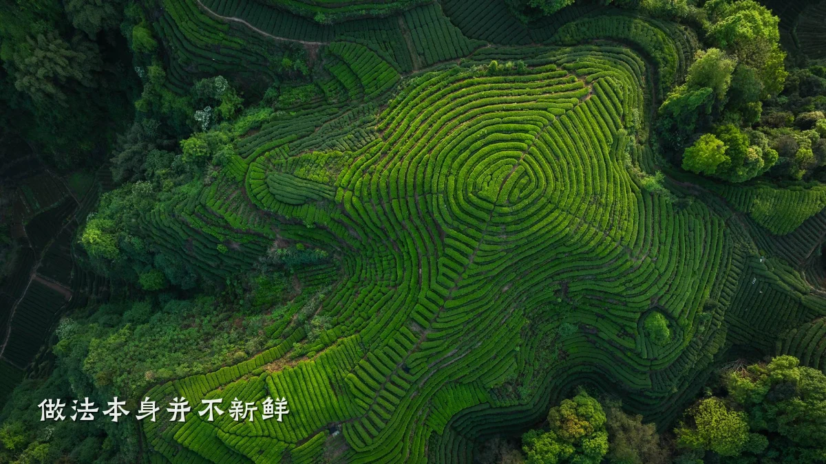做法本身并不新鲜